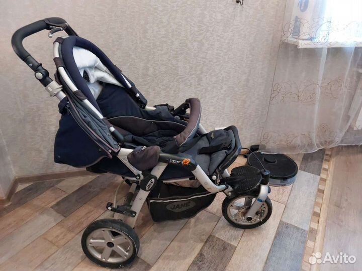 Коляска прогулочная Jane Slalom Pro+теплый конверт