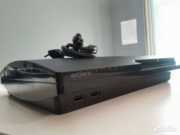 Приставка Sony Playstation 3 Slim Ps3 Прошитая