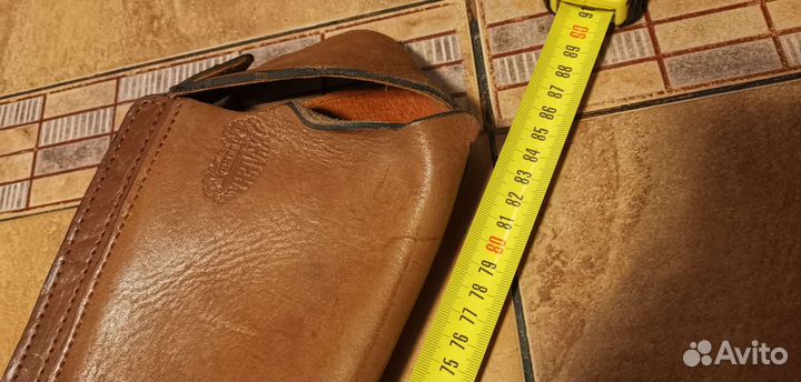 Натуральный кожаный чехол для ружья