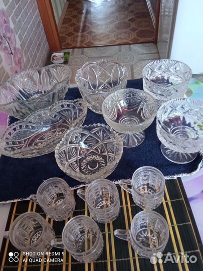 Ваза хрустальная СССР