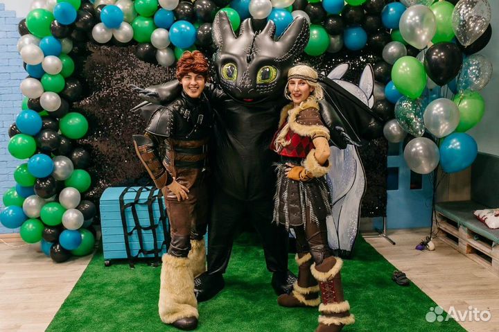 Аниматоры на день рождения, выпускной тик-ток паук