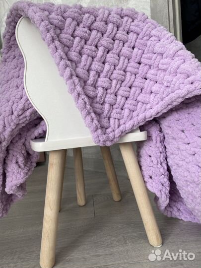 Плед детский плюшевый