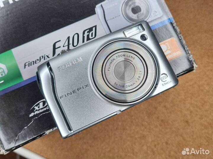 Ошибка зума Fujifilm F40 тушка с коробкой
