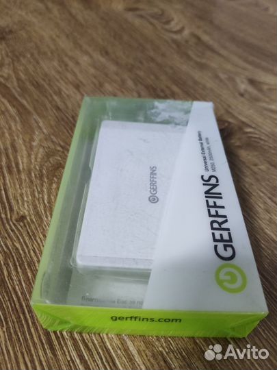 Новый компактный портативный аккумулятор Gerffins