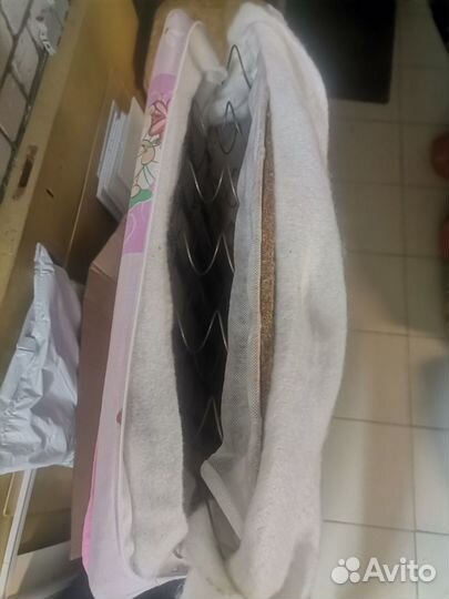 Матрац детский пружинный 120х60х12