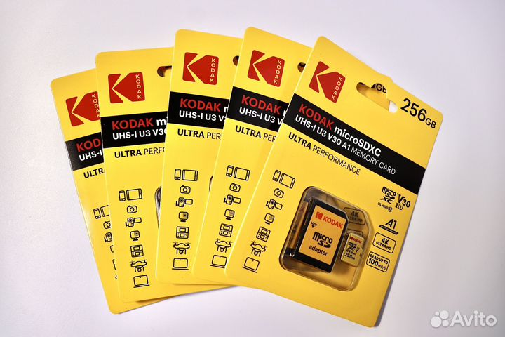 Карта памяти micro sd 256 Kodak