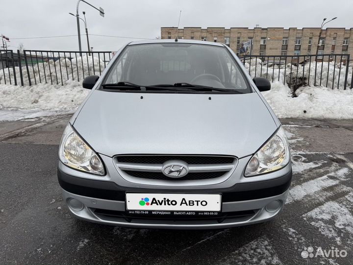 Hyundai Getz 1.1 МТ, 2006, 155 414 км