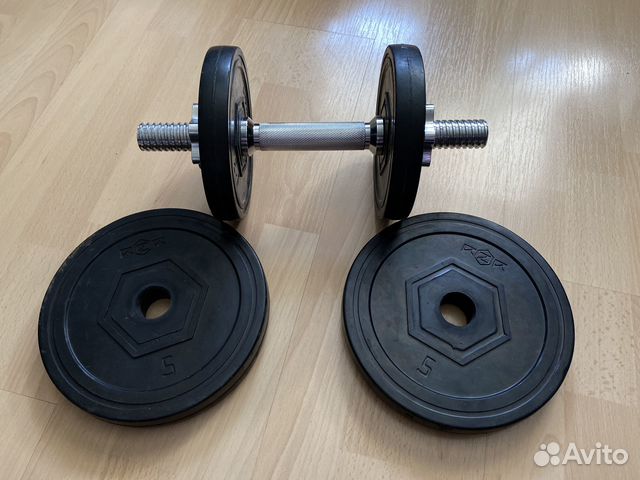 Гантели ручные RZR прорезиненные