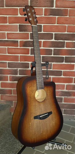 Акустическая гитара Авторский Лазерный рисунок