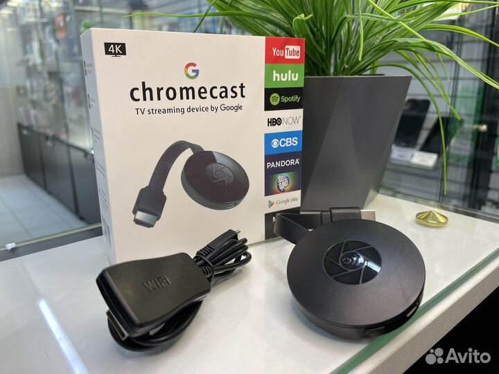 Тв адаптер Chromecast