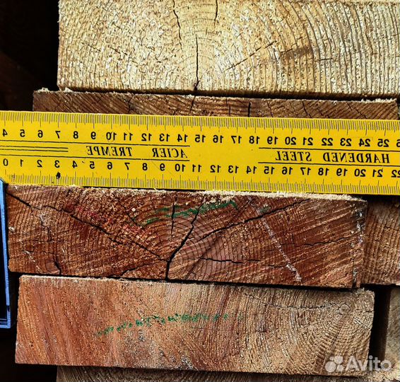 Качественные доски лиственницы 40x180 мм, гарантир