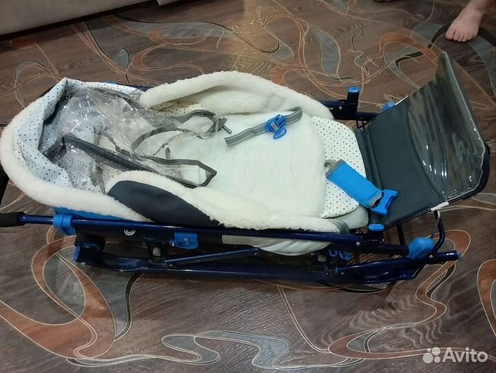 Детские зимние санки