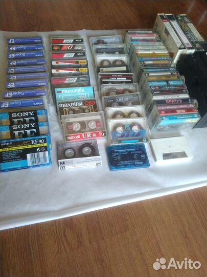 Аудиокассеты sony