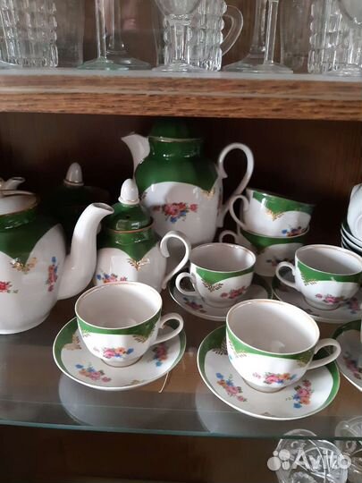 Чайно кофейный сервиз