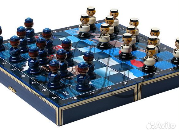 Шашки 64-клеточные Морские (22166)