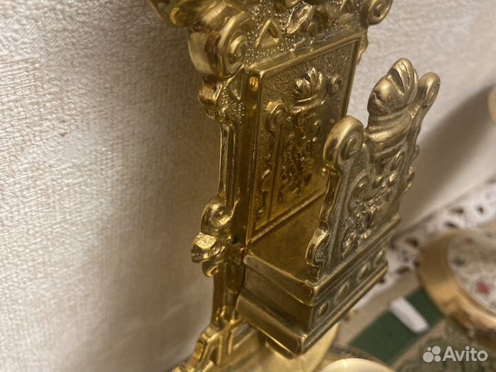 Держатель, украшение из латуни