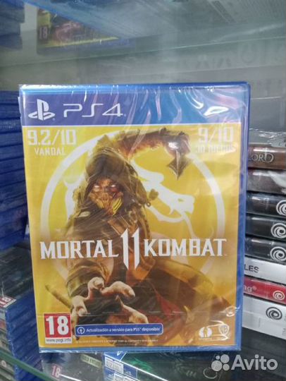 Mortal Combat 11 диск ps4