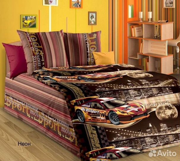 Комплекты постельного белья из перкаля 1,5сп