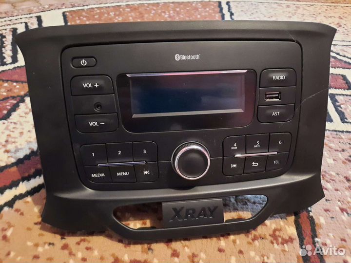 Штатная магнитола Лада икс рей