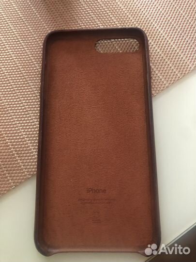 Оригинальный кожаный чехол для IPhone7/8 plus