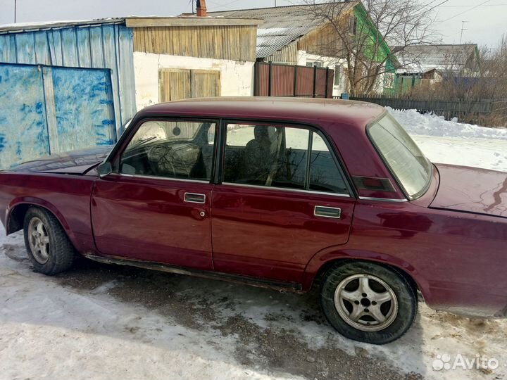 ВАЗ 2107 1.5 МТ, 2000, 58 865 км