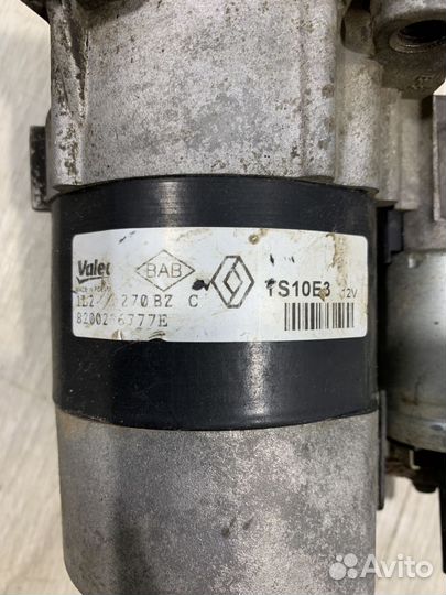 Стартер Renault duster