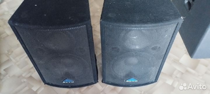 Активные колонки концертные alto