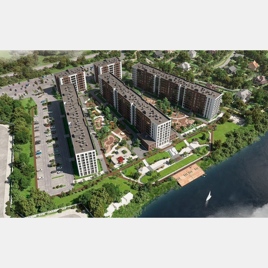 2-к. квартира, 53,6 м², 5/8 эт.
