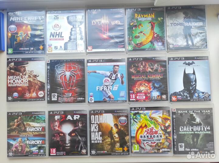 Игры для Sony PlayStation 3 PS3