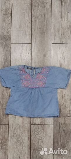 Футболка детская джинсовая