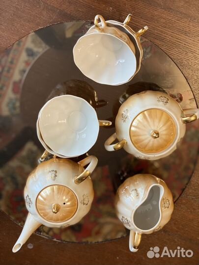 Чайный сервиз СССР дулево фарфор