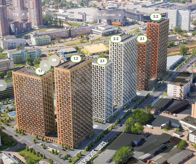 Квартира-студия, 23,7 м², 13/33 эт.