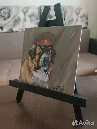 Картина акрилом на холсте 