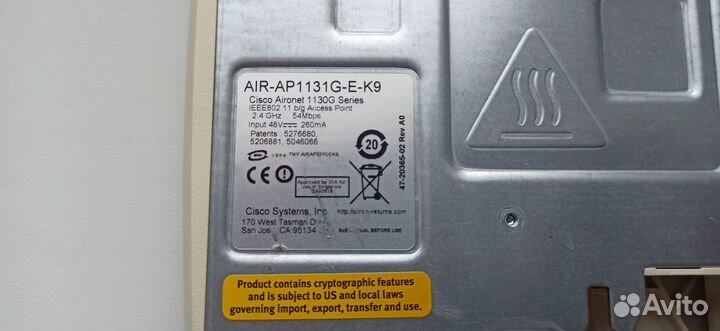 Точка доступа wifi Cisco AIR-AP1131G-E-K9