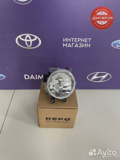 Птф передняя Toyota Corolla E180 (13-19) левая