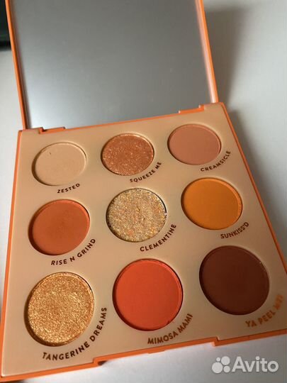 Палетки теней colourpop