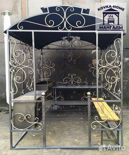 Беседка с мангалом / Гарантия до 10 лет