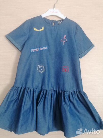 Платье для девочки 122-128