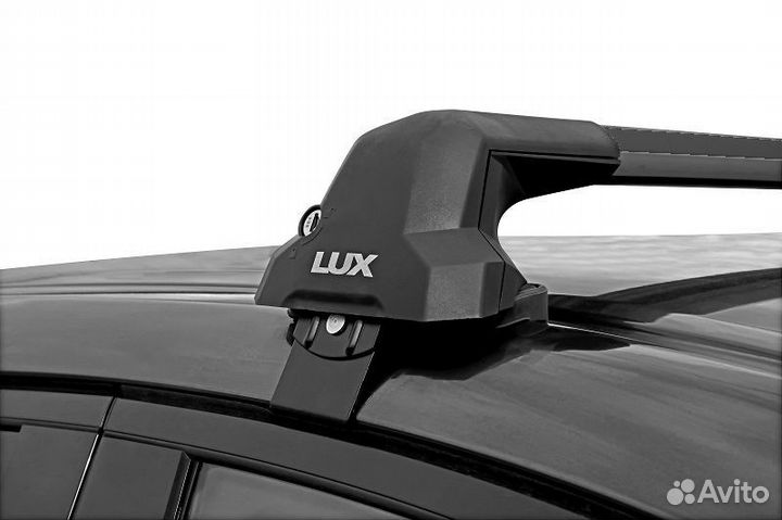 Багажник LUX city Toyota Estima III черный