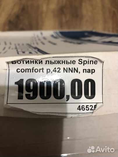 Лыжные ботинки