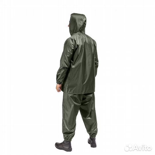 Костюм ветровлагозащитный Походный, цв.зеленый р