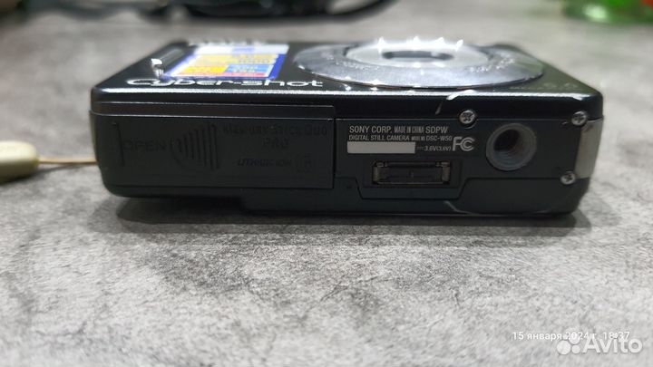 Компактный фотоаппарат sony DSC-W50