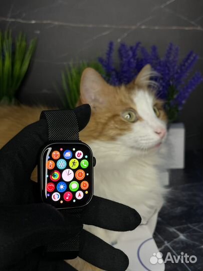 Apple Watch 9 (2024) Black Aluminum 45mm