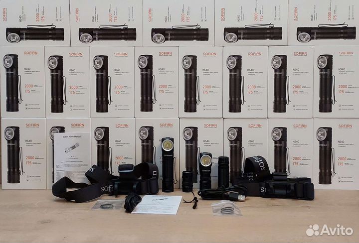 Фонарь налобный Sofirn SP40 HS20 HS40 HS41 HD15 20