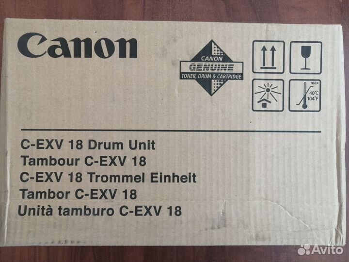 Фотобарабан Canon C-EXV18 Оригинальный