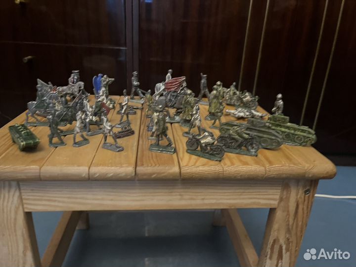 Оловянные солдатики 30-40х годов СССР