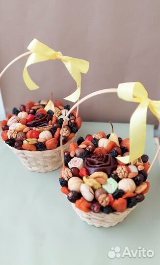 Съедобные букеты /букеты из сухофруктов