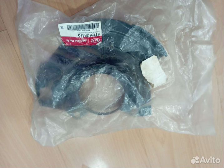 Кожух защитный на задние тормоза