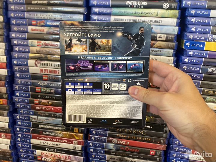 Just Cause 4 Steelbook для PS4