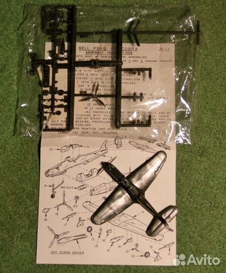 Самолет bell P-39Q airacobra 1100